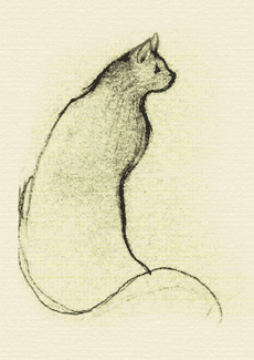 Illustration from Holly!! and His Black Coat of Invisibility