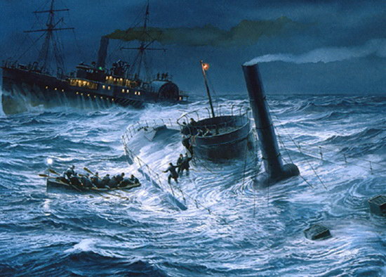 ship sinking